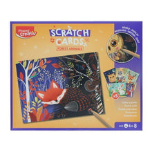 Maped Creativ Scratch Cards - Forest Animals - ABC School Supplies