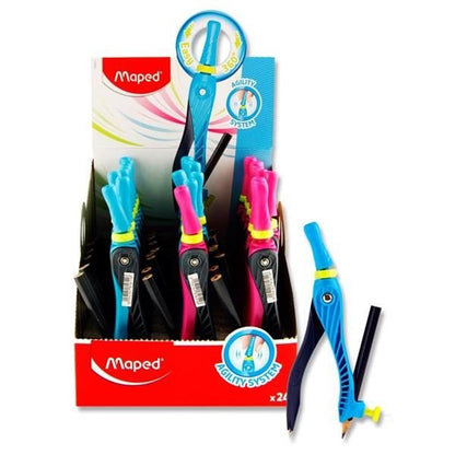Maped Kidz Easy 360* Agility Compass - ABC School Supplies