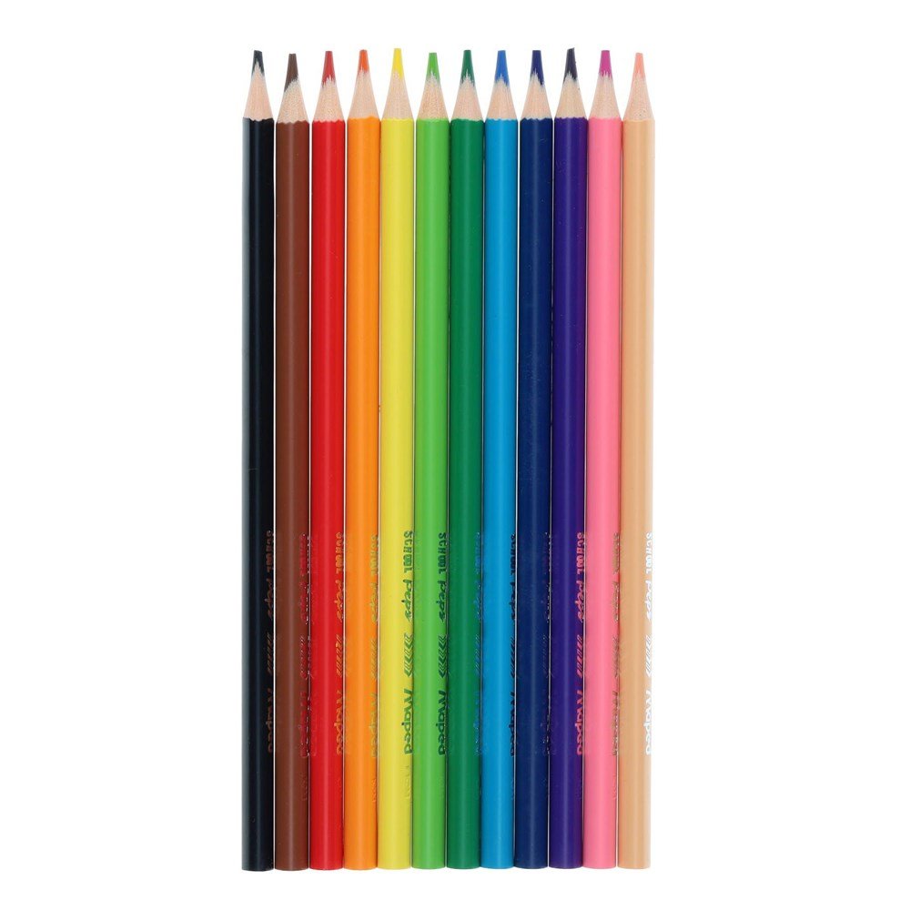 Maped School'peps Colouring Pencils – Assorted Pack of 144 - ABC School Supplies