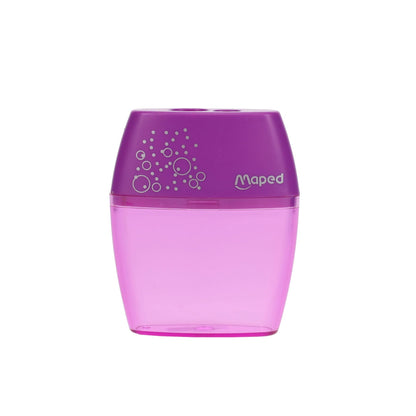 Maped Shaker Twin Hole Sharpener With Canister - ABC School Supplies