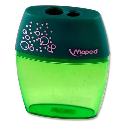 Maped Shaker Twin Hole Sharpener With Canister - ABC School Supplies