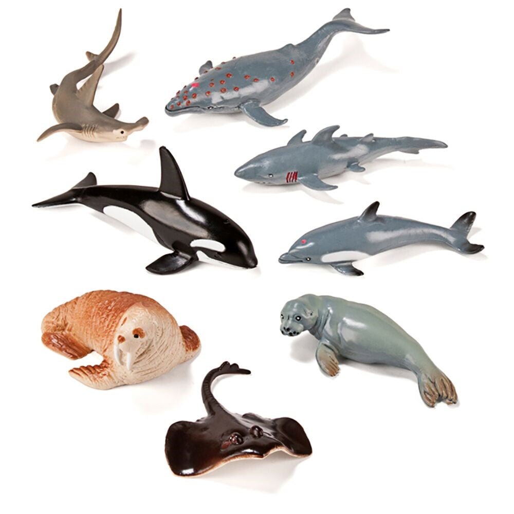 Marine Animals (8 Figures) - ABC School Supplies