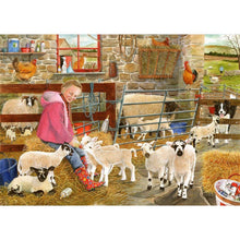 Mary's Little Lambs - BIG 500 Piece Jigsaw Puzzle - ABC School Supplies