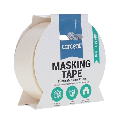 Masking Tape 38mm x 15m - ABC School Supplies