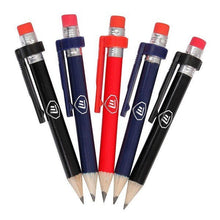 Masters Wood Pencils With Clip & Eraser X 5 - ABC School Supplies
