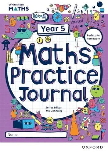 Math Practice Journal Year 5 - ABC School Supplies