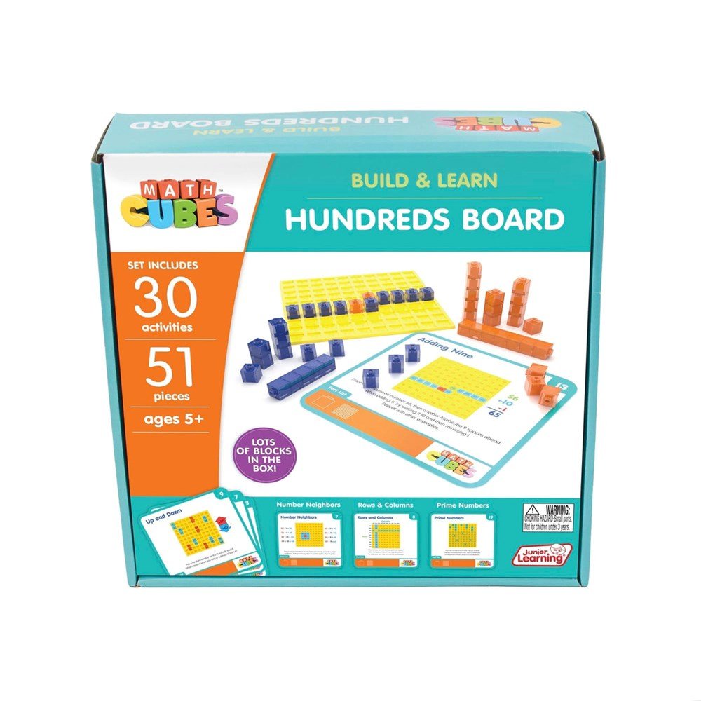 Mathcubes - Hundreds Board - ABC School Supplies