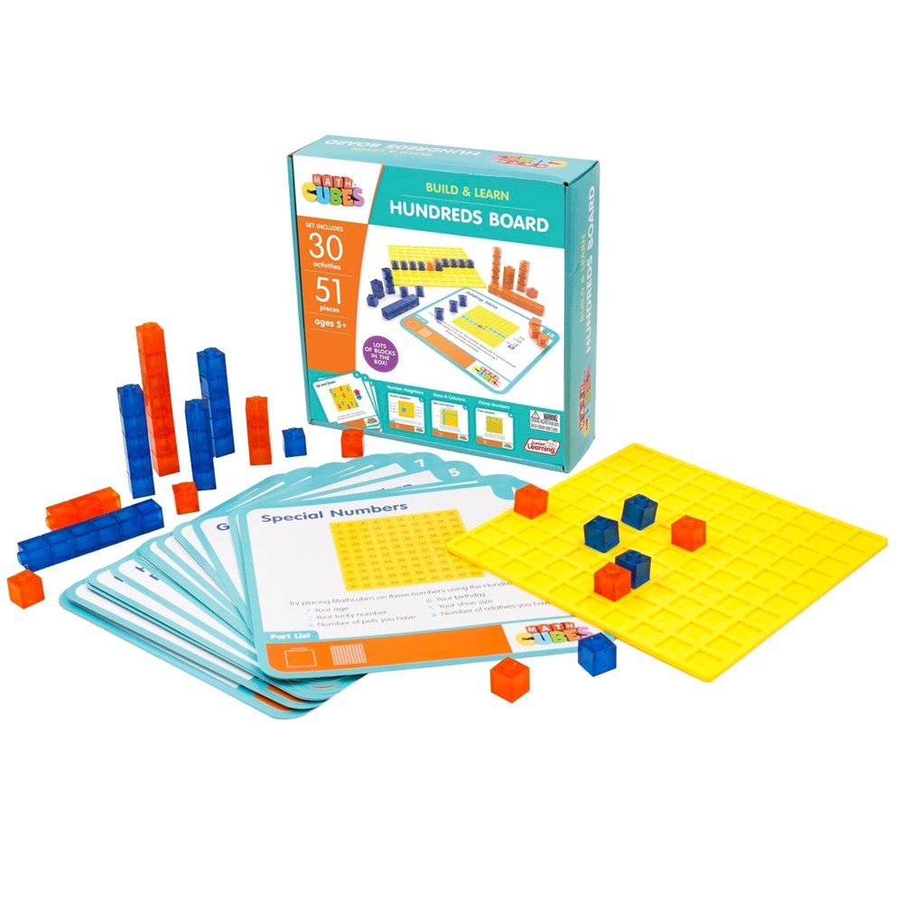 Mathcubes - Hundreds Board - ABC School Supplies