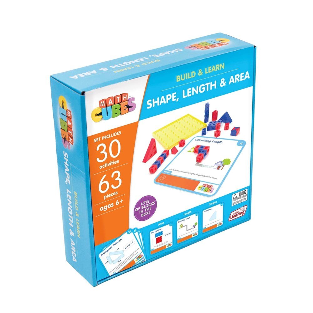 Mathcubes - Shape, Length and Area - ABC School Supplies