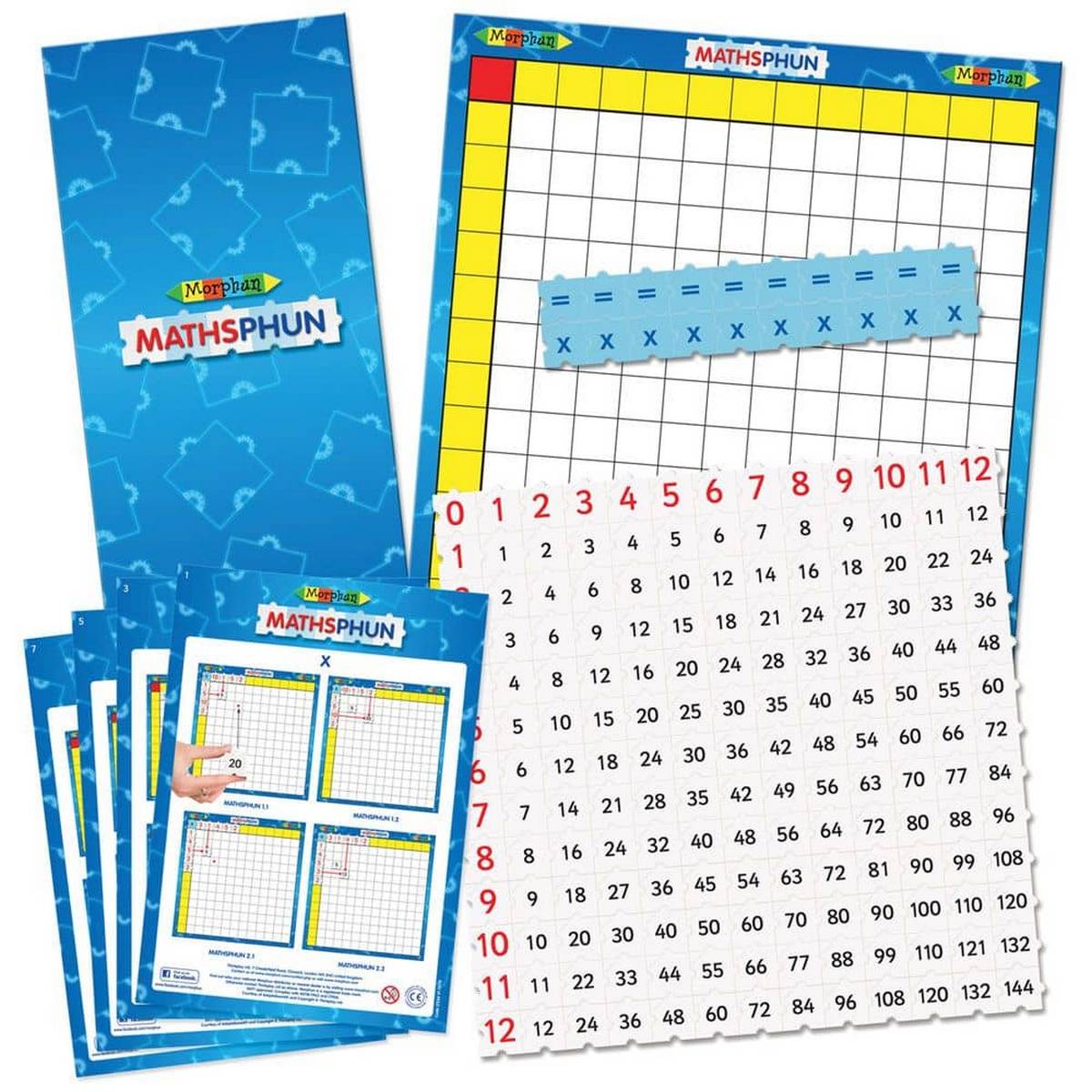 Mathsphun Multiplier 12X12 Set - ABC School Supplies