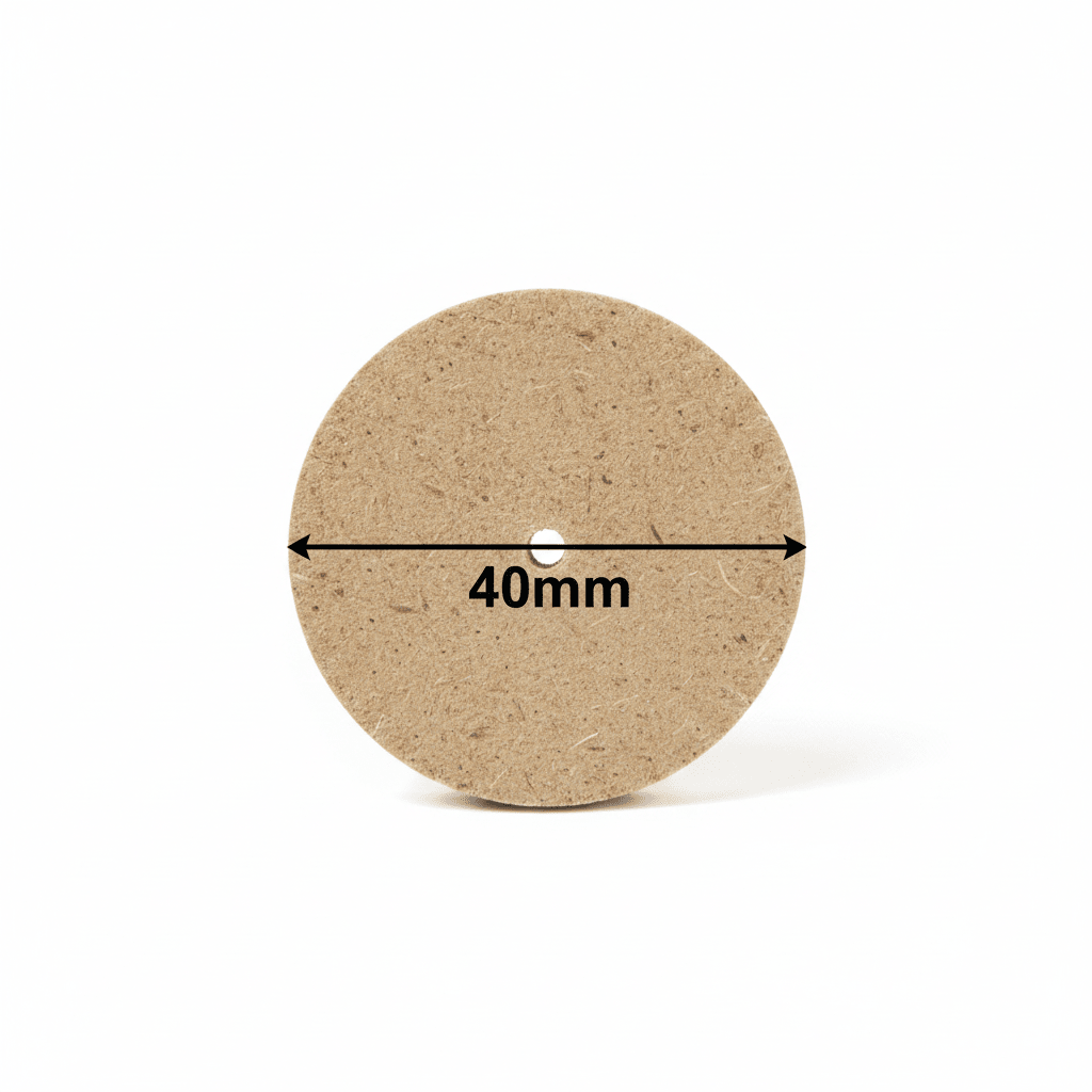 MDF Discs Packs Of 100 - ABC School Supplies