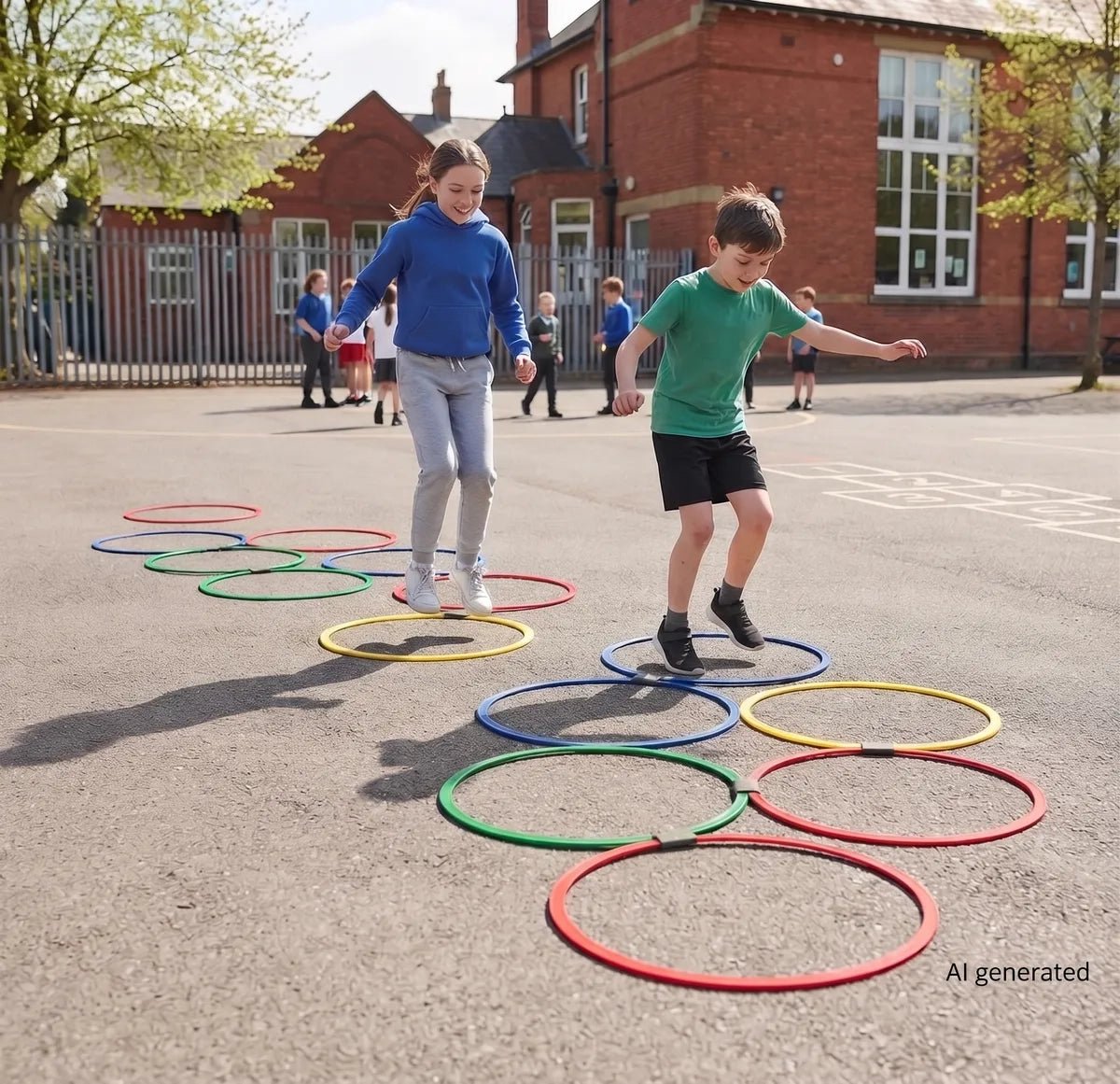 Megaform Floor Hoop Set incl Free Carrybag - ABC School Supplies
