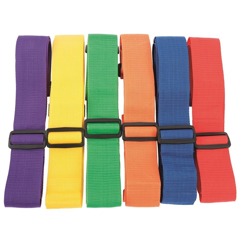 Megaform Set Of 6 Adjustable Belts - Blue - ABC School Supplies