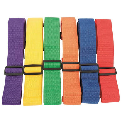 Megaform Set Of 6 Adjustable Belts - Orange - ABC School Supplies