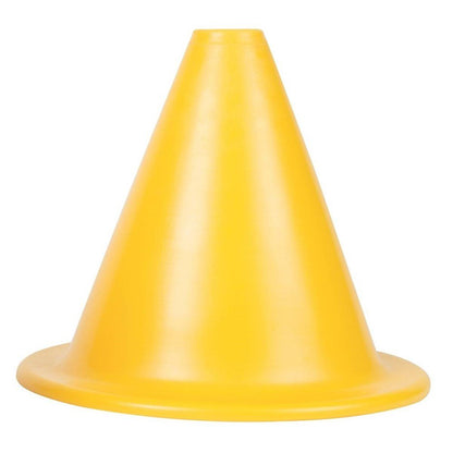 **Megaform Set Of 6 Flexible Cones 15,5Cm Yellow - ABC School Supplies