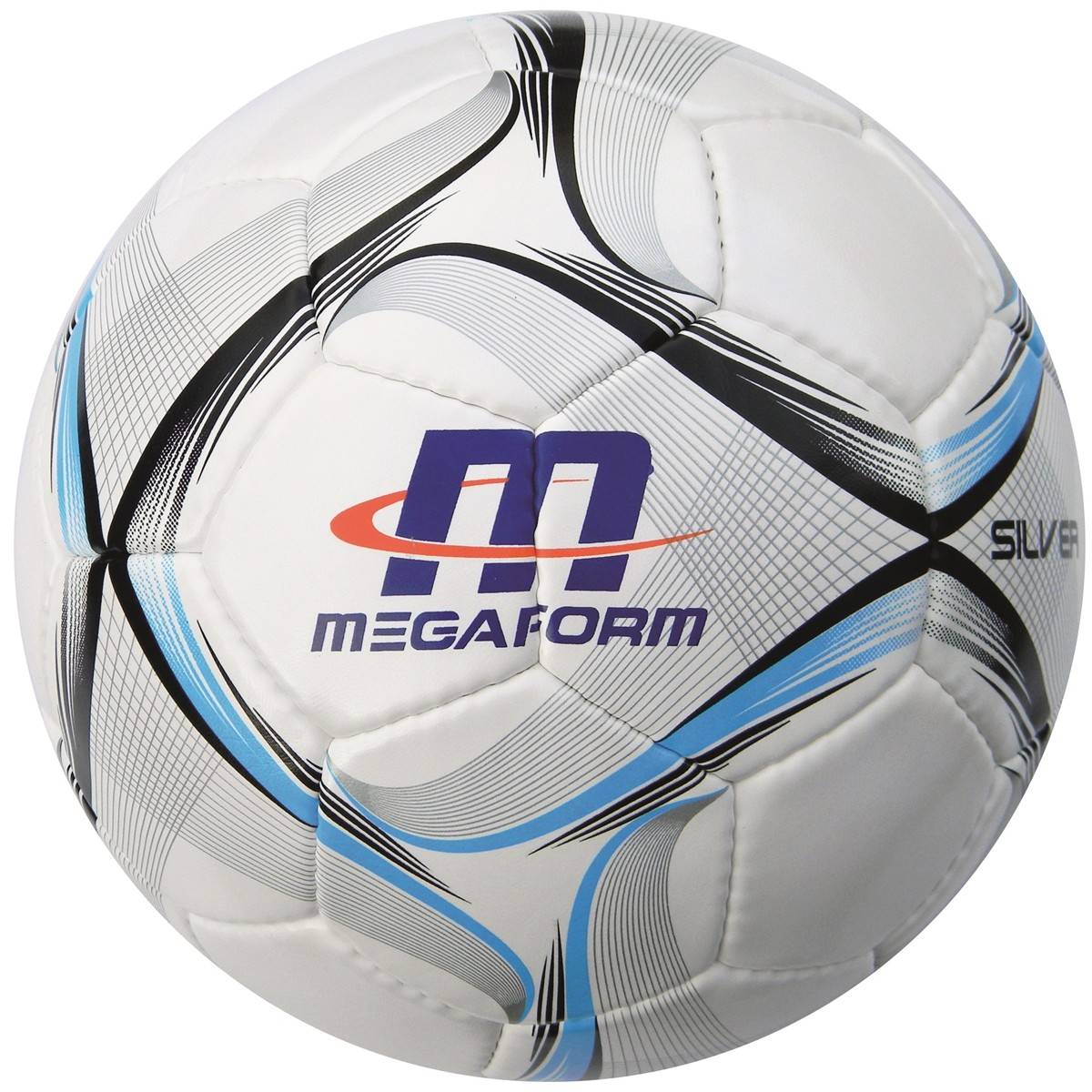 Megaform Silver Football Size 5 - ABC School Supplies