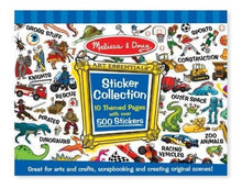 **Melissa & Doug Sticker Collection - Blue - ABC School Supplies