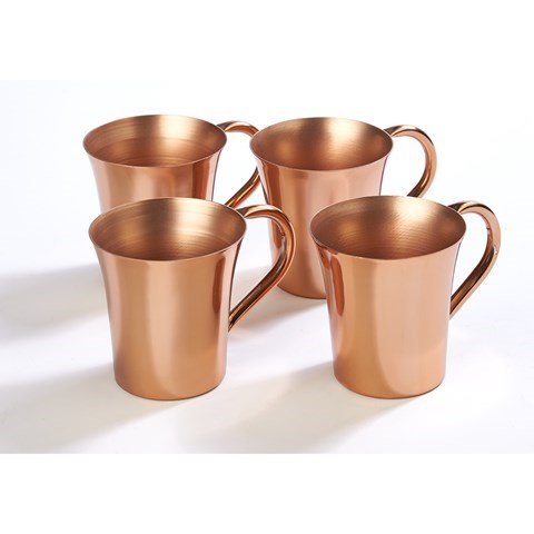 Metal Mugs Pack of 4 - ABC School Supplies