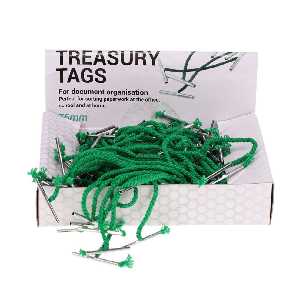 Treasury Tag File Concept Metal Treasury Tags 76mm Pack Of 100 – ABC School Supplies