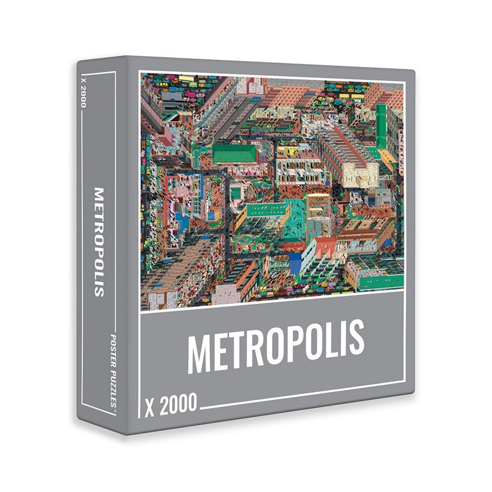 Metropolis Jigsaw Puzzle (2000 Pieces) - ABC School Supplies
