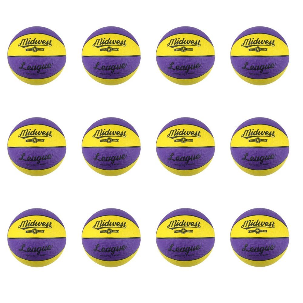 Midwest League Basketball - Pack of 12 - ABC School Supplies