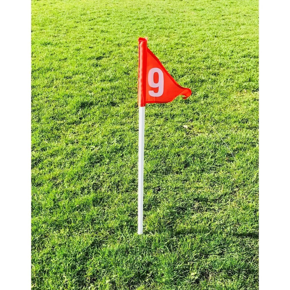 Mini Target Golf Flag Set Numbered 1 - 9 80cm - ABC School Supplies
