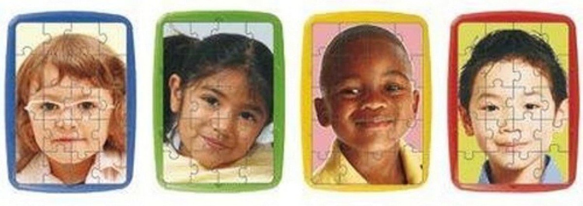 Miniland 4 Puzzles Set: Children Of The World - ABC School Supplies