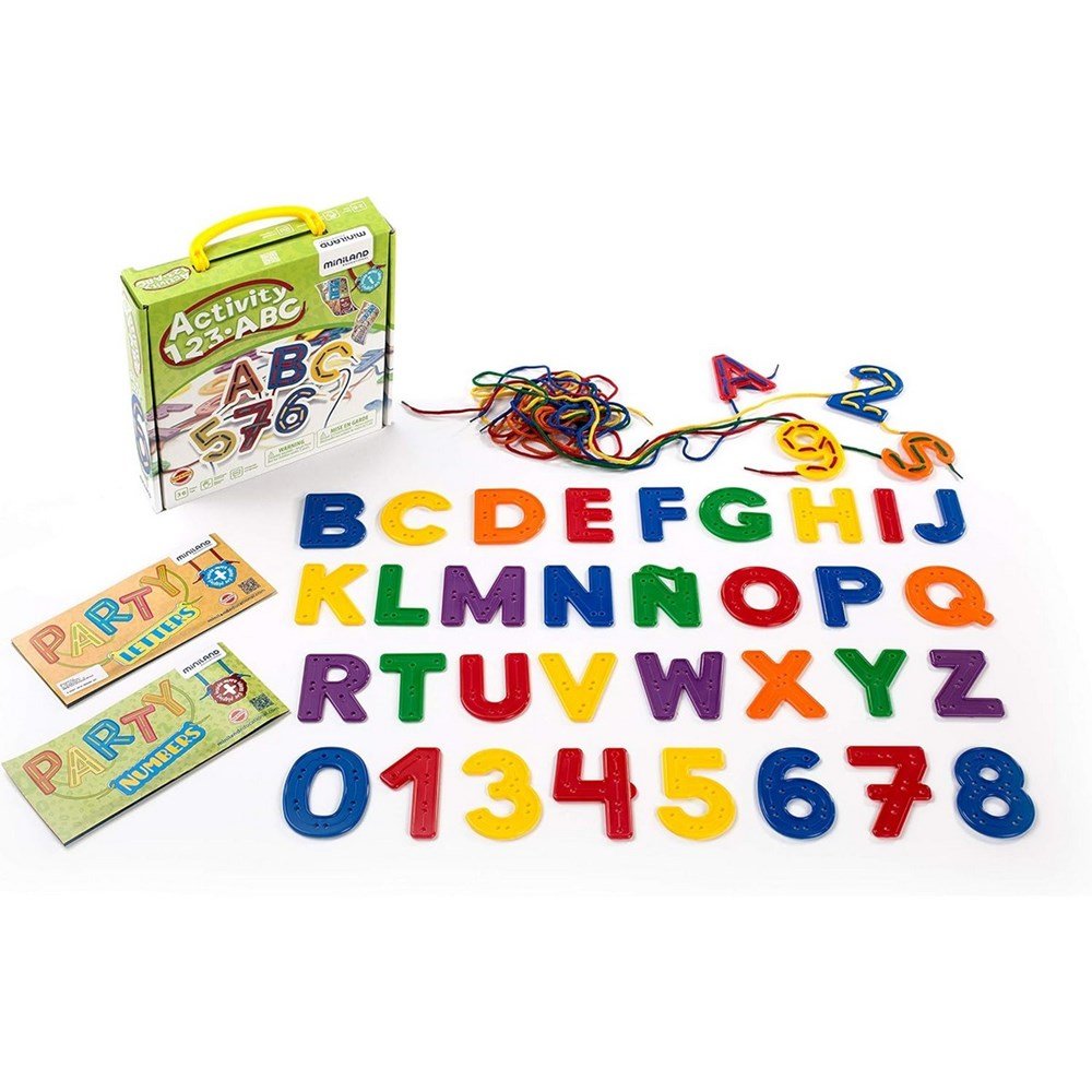 Miniland Activity 123 Abc - ABC School Supplies