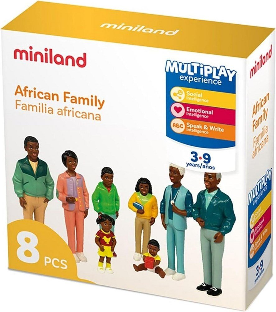 Miniland African Family (8 Figures) - ABC School Supplies