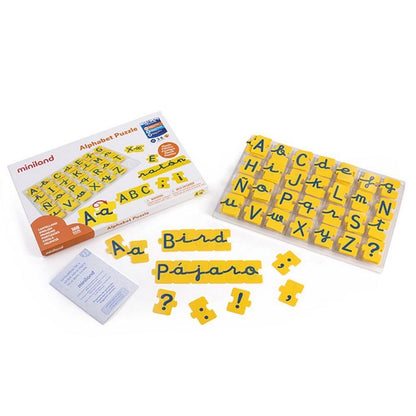 Miniland Alphabet (168 Pieces) - ABC School Supplies