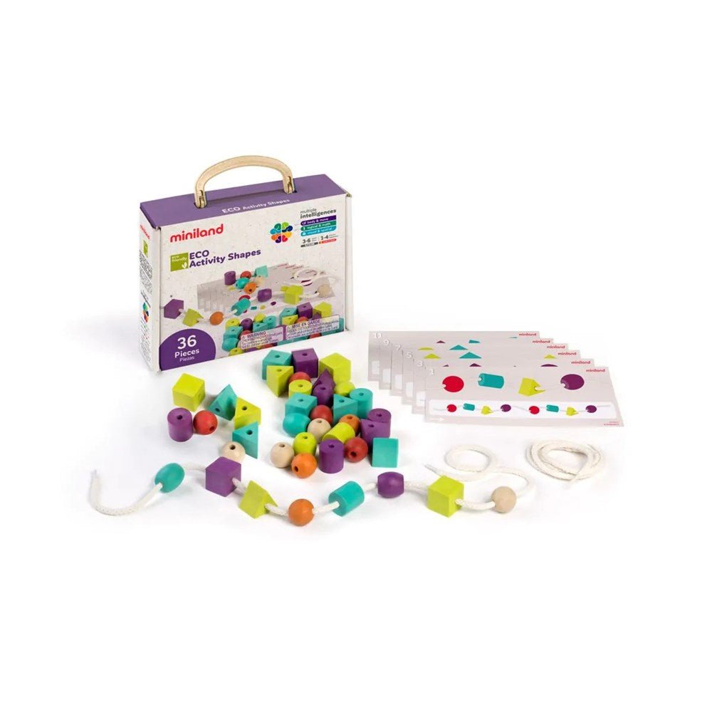 Miniland ECO Activity Shapes - ABC School Supplies