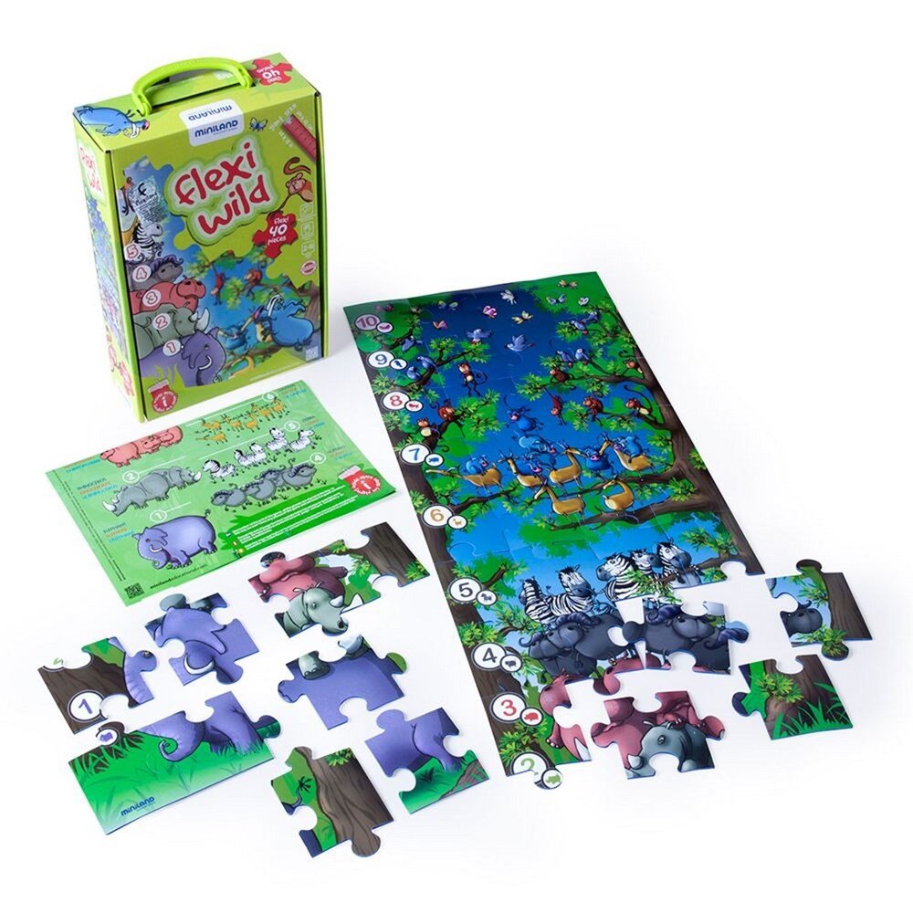 Miniland Flexi Wild Maxipuzzle - ABC School Supplies