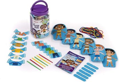 Miniland Flexi World Kids Lacing Set