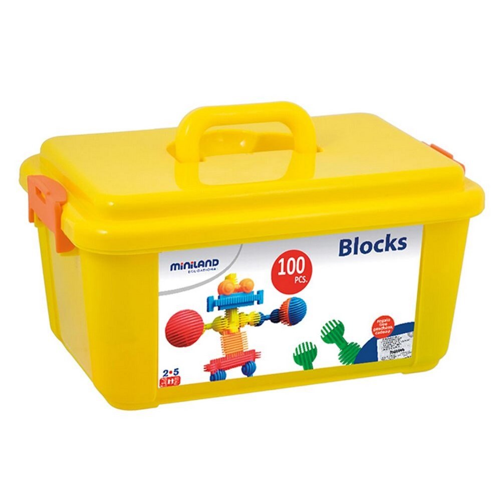 Miniland Interstar Blocks (100 Pieces) - ABC School Supplies