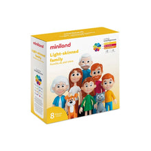 Miniland Light Skinned Family (8 figures) - ABC School Supplies