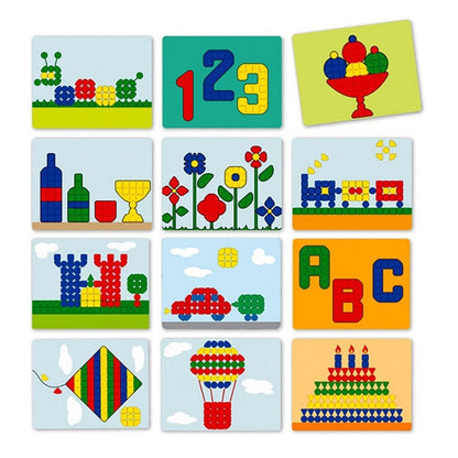 Miniland Models Patterns For Giant Super Pegs - ABC School Supplies
