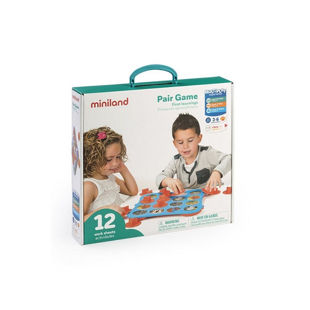 Miniland Pair Game: First Learning - ABC School Supplies