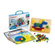 Miniland Pegs 15 Mm (160 Pieces) - Primary Colors - ABC School Supplies