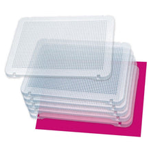 Miniland Pegs: 6 Transparent Boards Set - ABC School Supplies
