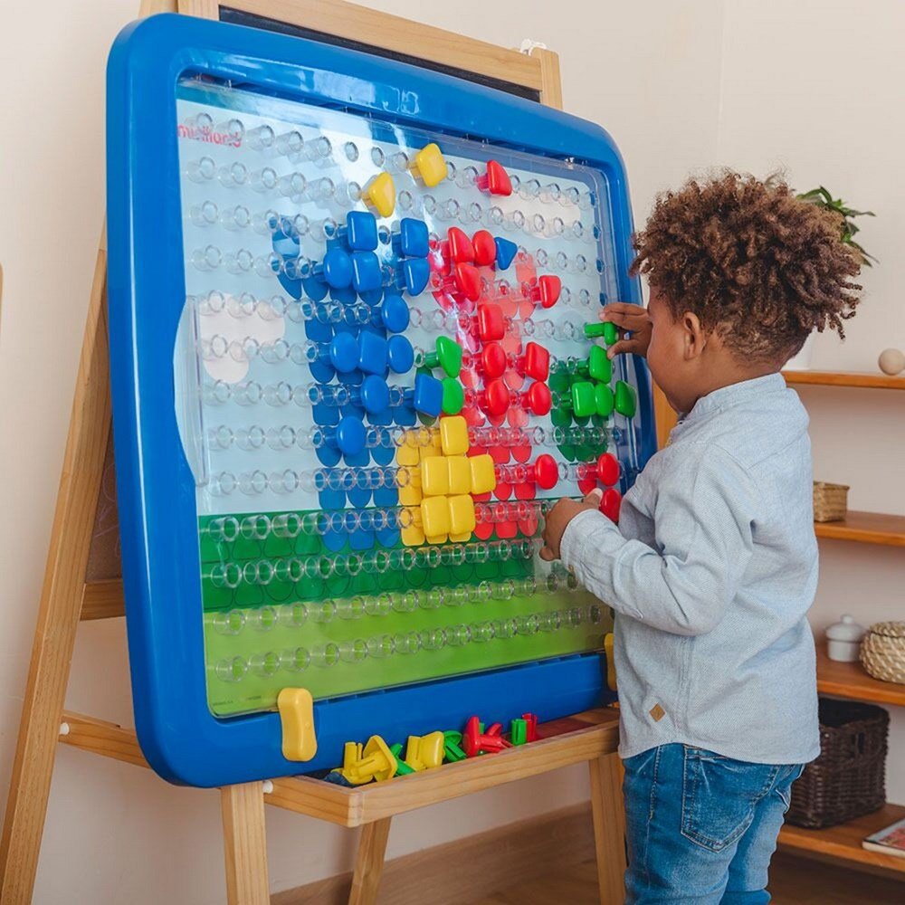 Miniland Superpegs: Giant Board Primary Colors - ABC School Supplies