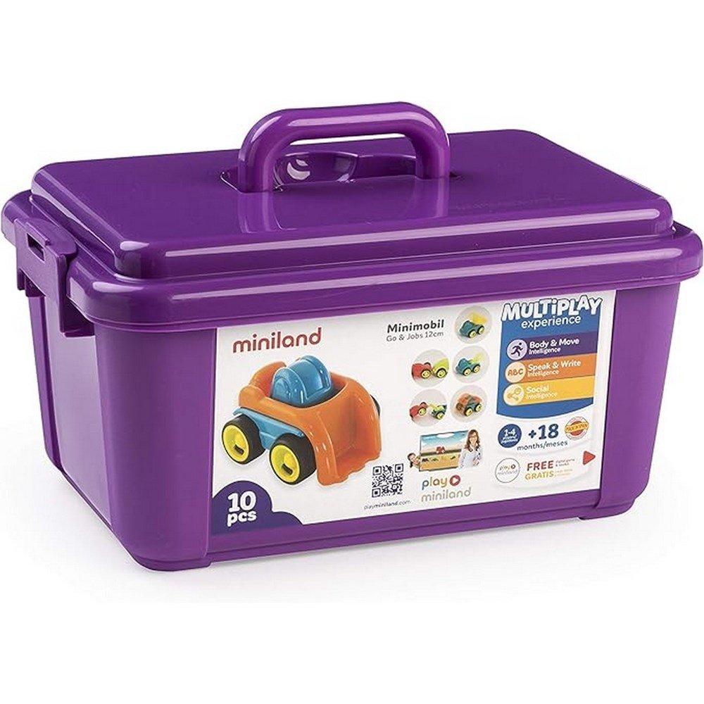 Minimobil: Go&Jobs 12 Cm (10 Pieces) - ABC School Supplies