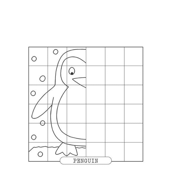 **Mirror Drawing Activity Book - ABC School Supplies
