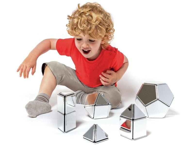 Mirrored Magnetic Polydron - ABC School Supplies