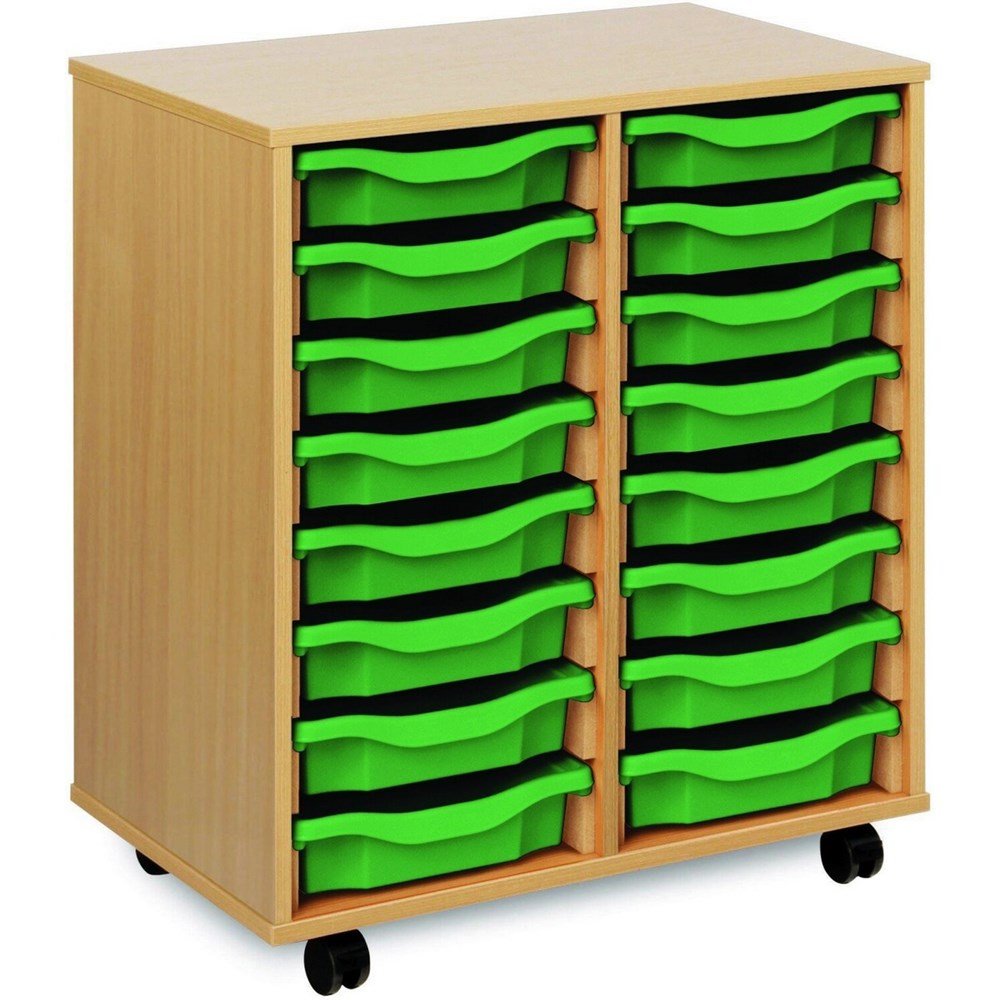 Monarch 16 Tray Single Tray Storage Unit - ABC School Supplies