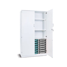 Monarch 21 Single Tray Static Plinth Cupboard with Full Doors - ABC School Supplies