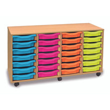 Monarch 28 Tray Single Tray Storage Unit - ABC School Supplies