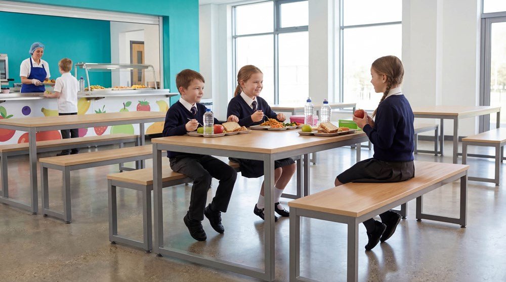 Monarch Dining Room Set 2 - W2000 x D760 x H800mm - ABC School Supplies