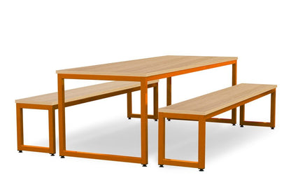 Monarch Dining Room Set 2 - W2000 x D760 x H800mm - ABC School Supplies
