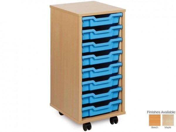 Monarch Meq8H 8 Tray Shallow Tray Storage Unit - ABC School Supplies