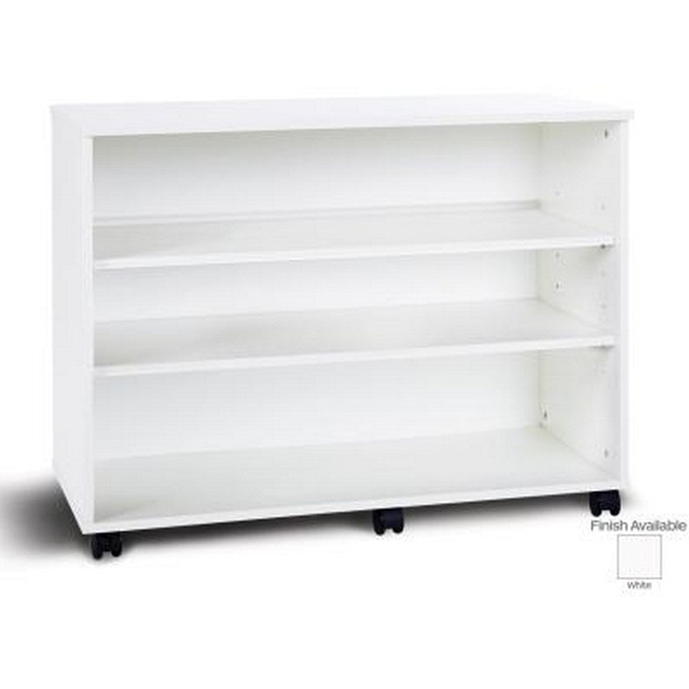 Monarch Mobile Bookcase with 2 Adjustable Shelves - ABC School Supplies